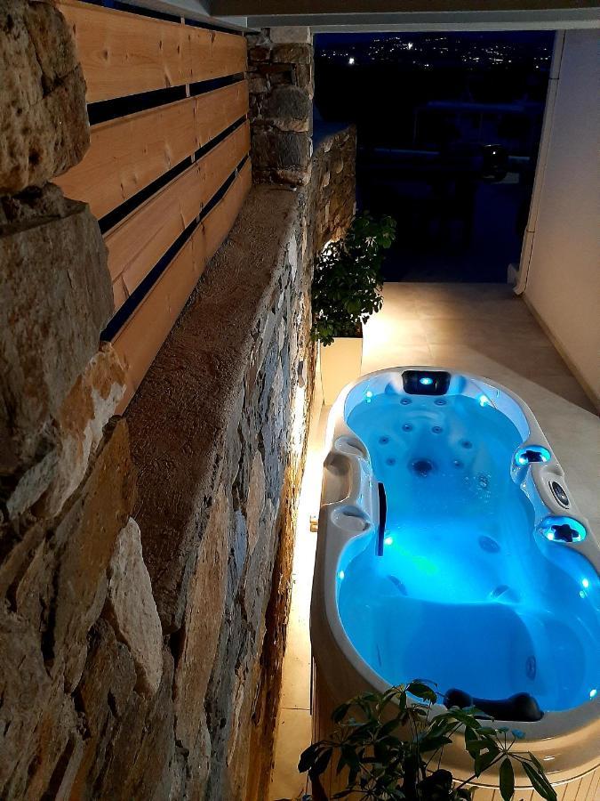Blue View Villa Apartment #3 With Jacuzzi Parasporos Exteriér fotografie